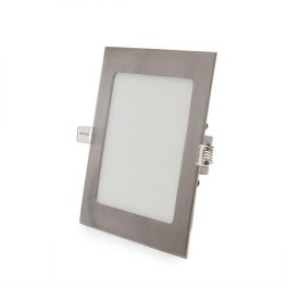 Placa LED 12W 1200Lm 6000ºK Cuadrada Niquel Satinado 50.000H [GL-CL-S12N-CW] Precio: 6.50000021. SKU: 15096769806723