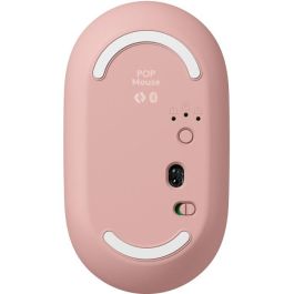 Logitech 920-013142 POP ICON COMBO Teclado y Ratón Inalámbrico Bluetooth QWERTY Internacional de EE.UU. Rosa