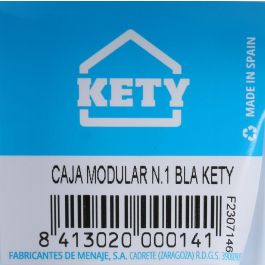 Caja de Ordenación Modular 8x8x5.3 cm Kety - Inde (36 Unidades) Caja de Ordenación Modular 8x8x5.3 cm Kety - Inde (36 Unidades)