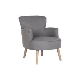 Sillón DKD Home Decor Abeto Poliéster Gris oscuro (66 x 70 x 88 cm) Precio: 346.79000026. SKU: S3040751