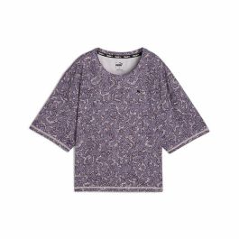 Camiseta de Manga Corta Mujer Puma Train Favorite Aop Crop Mujer Morado Precio: 34.2067. SKU: B1B22XF8NK