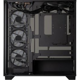 Bitfenix BIT1731198585492 Caja PC CETO Premium Edition Torre media ATX Negro Vidrio templado USB-C A-RGB