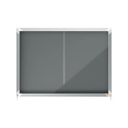 Nobo Vitrina de Anuncios Premium Plus Fieltro Gris con Puerta Corredera 8 x DIN A4 925x668 mm Precio: 315.7011. SKU: B1GX3AG9H6