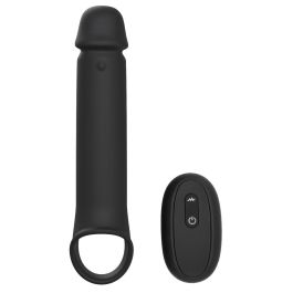 Funda para pene Dream Toys Ramrod Negro Ø 4,4 cm Funda para pene Dream Toys Ramrod Negro Ø 4,4 cm