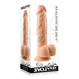 Consolador Realista Evolved PVC Ø 4 cm Consolador Realista Evolved PVC Ø 4 cm
