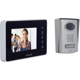 Chacon Videoteléfono en Color 4.3" Negro con Pantalla Ultraplana y Tecnología de 4 Hilos Precio: 107.88999969. SKU: B17R5EWY2L