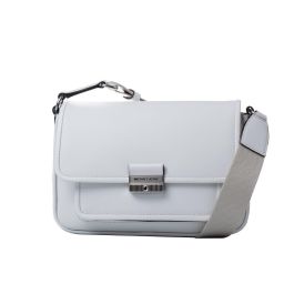 Bolso Bandolera Michael Kors Bradshaw Blanco 24 x 17 x 5 cm Precio: 132.99000011. SKU: B1DVBV65S7