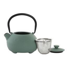 Tetera Oriental DKD Home Decor Amarillo Verde 11 x 13 x 11.6 cm (2 Unidades) Tetera Oriental DKD Home Decor Amarillo Verde 11 x 13 x 11.6 cm (2 Unidades)