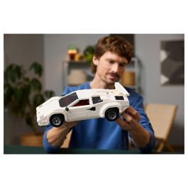LEGO Icons Lamborghini Countach 5000 Quattrovalvole 10318 - Juego de Construcción de 1506 Piezas para Adultos