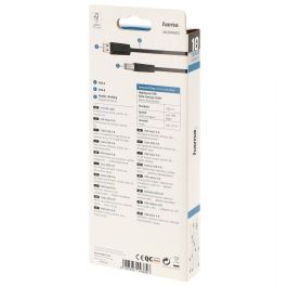 Cable USB 2.0 A a USB B Hama 00200602 Negro