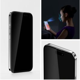 4smarts Second Glass Protector de pantalla para iPhone 16 con marco de montaje