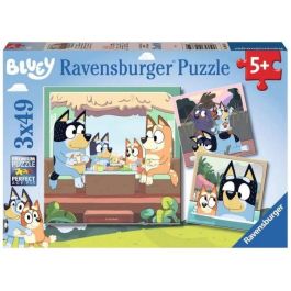 Ravensburger Puzzle Bluey 3x49 Piezas, Set de 3 Puzzles Infantiles con Personajes, Edad Recomendada 5+ Años Precio: 8.59000054. SKU: B19HVQEEBF