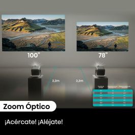 Hisense M2 Pro Proyector Smart UHD 4K (3840x2160) 3D Cine en Casa Gris con Wifi y Bluetooth