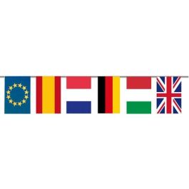 Banderas Plastico Internacional B-50 Mts (Dos Tiras De 25 Metros) Precio: 9.5000004. SKU: B1HXJKAX3K