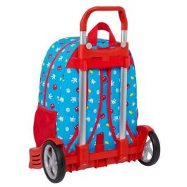 Mochila Escolar con Ruedas Mickey Mouse Clubhouse Fantastic Azul Rojo 33 x 42 x 14 cm Mochila Escolar con Ruedas Mickey Mouse Clubhouse Fantastic Azul Rojo 33 x 42 x 14 cm