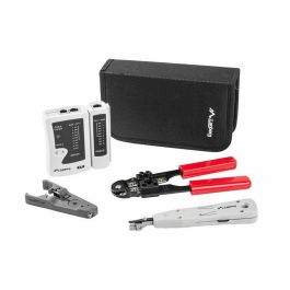 Lanberg Maletín de Herramientas para Redes NT-0301 - Tester, Pelacables, Crimpadora