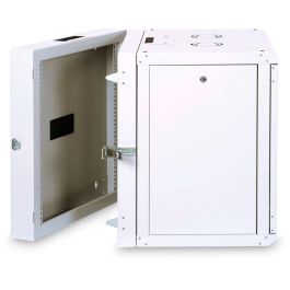 Digitus Unique 12HE Armario de pared 643x600x600mm, 12U, gris, capacidad 80 kg, 2 piezas giratorio