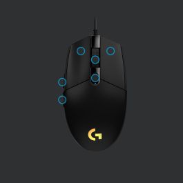 Ratón Logitech 910-005796 Negro 8000 dpi