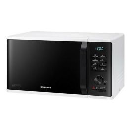 Samsung Microondas Solo 23L con Control Electrónico, Función Mantener Caliente, Descongelación Rápida y a Vapor, Blanco Samsung Microondas Solo 23L con Control Electrónico, Función Mantener Caliente, Descongelación Rápida y a Vapor, Blanco