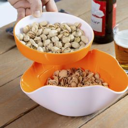 Bols para Aperitivos 2 en 1 InnovaGoods 2 Piezas