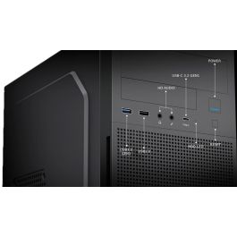 Coolbox CAJA MATX M680 USB-C 3.2 GEN1 FTE.BASIC500 500W Caja Ordenador Micro ATX Negra