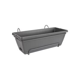 Elho Barcelona Balconiere Allin1 50 - Negro - L 50 x B 28 x H 19 cm - Balcón exterior - 100% reciclado Elho Barcelona Balconiere Allin1 50 - Negro - L 50 x B 28 x H 19 cm - Balcón exterior - 100% reciclado