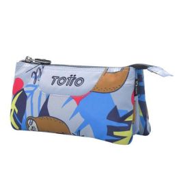 Totto Estuche Escolar 3 Compartimentos Tablero AC52ECO012-2416Z-6YB