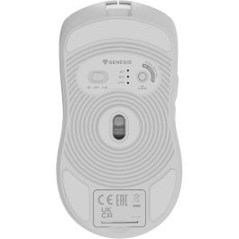 Genesis Ratón Gaming Inalámbrico ZIRCON 500 Blanco
