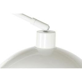 DKD Home Decor Lámpara de Pie Urban Blanca, estructura de Metal y base de Mármol, compatible con bombilla E27 50W, 195 cm de altura