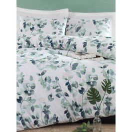 Juego de Cama ASI8683742431756 - 1 Funda Nórdica 220x240 cm + 2 Fundas de Almohada 60x60 cm - Algodón/Poliéster Verde