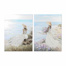 Cuadro DKD Home Decor Mujer 90 x 4 x 120 cm Mediterráneo (2 Unidades) Precio: 195.69000033. SKU: S3028107