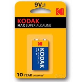 Kodak Pilas Alcalinas Max 6 LR61 9V - Larga Duración, Sin Mercurio ni Cadmio, para Dispositivos Electrónicos Precio: 5.79000004. SKU: S0408537