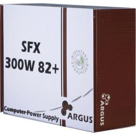 Inter-Tech SFX-300W Fuente Alimentación PC SFX 300W 82+ Eficiencia PFC Activo Ventilador 80mm Conector PCIe 6+2pin GPU