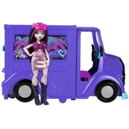 Monster High-Tour Bus Blood-sational Rock-Set con muñeca y autobús HXH83 Monster High-Tour Bus Blood-sational Rock-Set con muñeca y autobús HXH83