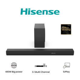 Hisense HS3100 altavoz soundbar Negro 3.1 canales 480 W Precio: 147.8899994. SKU: B194AFVXN5