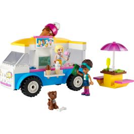 LEGO 41715 Friends Camión de Helados con Vehículo y 2 Mini-Figuras - Juego de Construcción 84 Piezas para Niños +4 Años