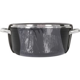 Quttin Cacerola de aluminio forjado con inducción espiral, 28 cm (2 Unidades)