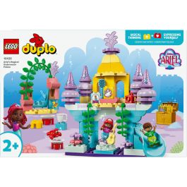 LEGO 10435 DUPLO Disney La Sirenita Ariel: El Palacio Mágico Subacuático - Set de Construcción con Figura de Ariel