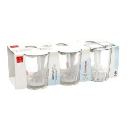 Set 6 Vasos Bajos Vidrio Saboya Bormioli Rocco 25 cL