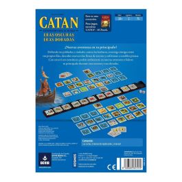 Devir Juego de Mesa Catan El Duelo - Expansión Eras Oscuras, Eras Doradas - 215 Cartas, 2 Jugadores, 75 Minutos, +10 Años