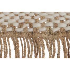 DKD Home Decor Tapiz Natural Beige 180 x 120 cm Lana Yute