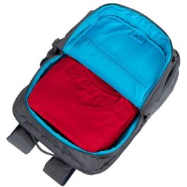 Rivacase Alpendorf 7569 Mochila urbana para portátil 17.3" gris de poliéster reciclado, resistente al agua