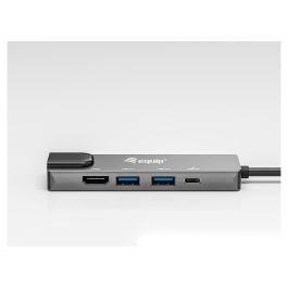 Equip Docking Station 133489 USB-C 5 en 1 con HDMI 4K/30Hz, Gigabit LAN, 2x USB 3.2, USB PD 100W