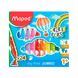Maped Rotulador Color Peps Early Age Jumbo Caja de 24 Colores