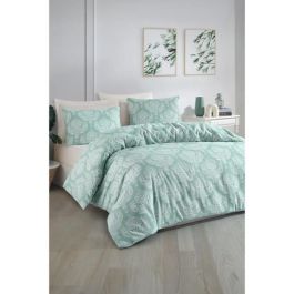 Juego de cama ASI8684283345625 - Funda nórdica 220x240 cm + 2 fundas almohada 60x60 cm - Algodón/Poliéster Verde Precio: 38.50000022. SKU: B1HY9VK5A7