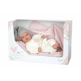 Muñeca elegance aria rosa con portabebe, incluye chupete (muñeco de peso)40 cm Precio: 57.959. SKU: B14RY4MP8D