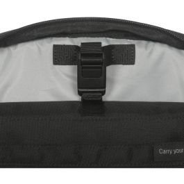 Targus Mochila Ecosmart para Portátil 16 Pulgadas, Antirobo, Hecha de Material Reciclado, Negro