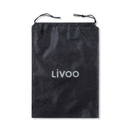 Livoo Pistola de masaje inalámbrica DOS200 - 40 min de autonomía, 4 cabezales, 6 velocidades, estuche de transporte, negro