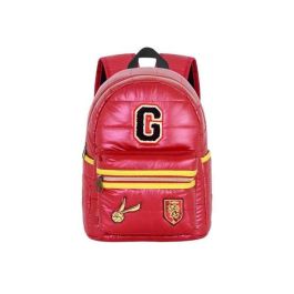 Karactermania Mochila Urbana Harry Potter G Nylon Acolchada 32x24x16cm Rojo