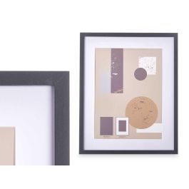 Portafoto de pared madera con paspartú 30x40 cm negro - Giftdecor (6 Unidades) Portafoto de pared madera con paspartú 30x40 cm negro - Giftdecor (6 Unidades)
